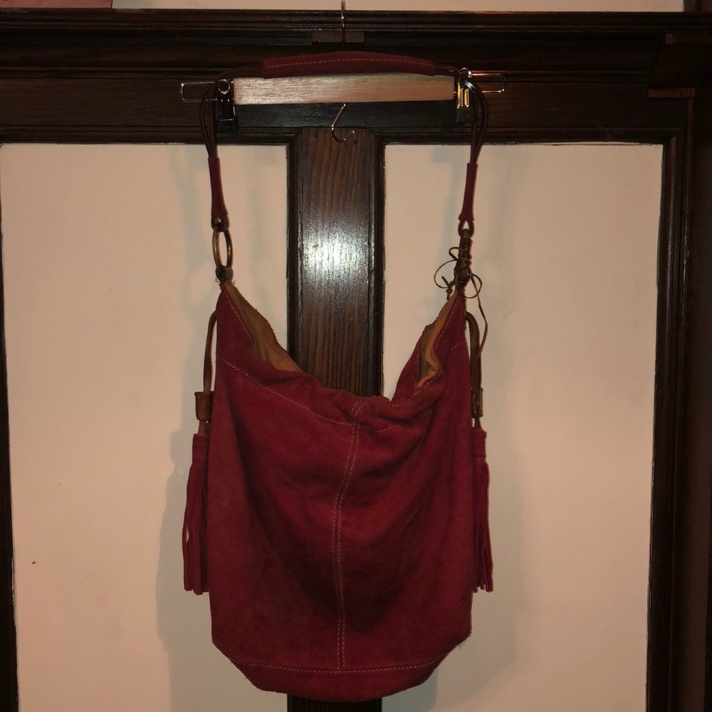 Lucky Brand Suede Purse